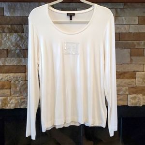 ESCADA SEQUINED SHIRT SIZE LARGE